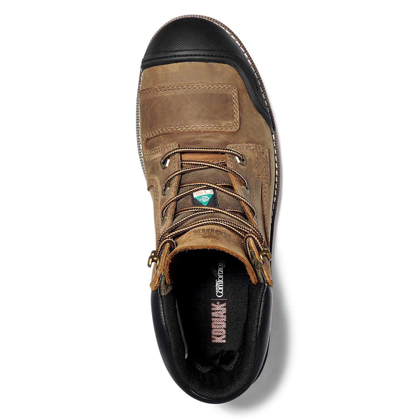 Botte de sécurité imperméable Widebody Kodiak de 15 cm pour hommes, à embout composite KD0A4TGBBRN - Brun - Image 6