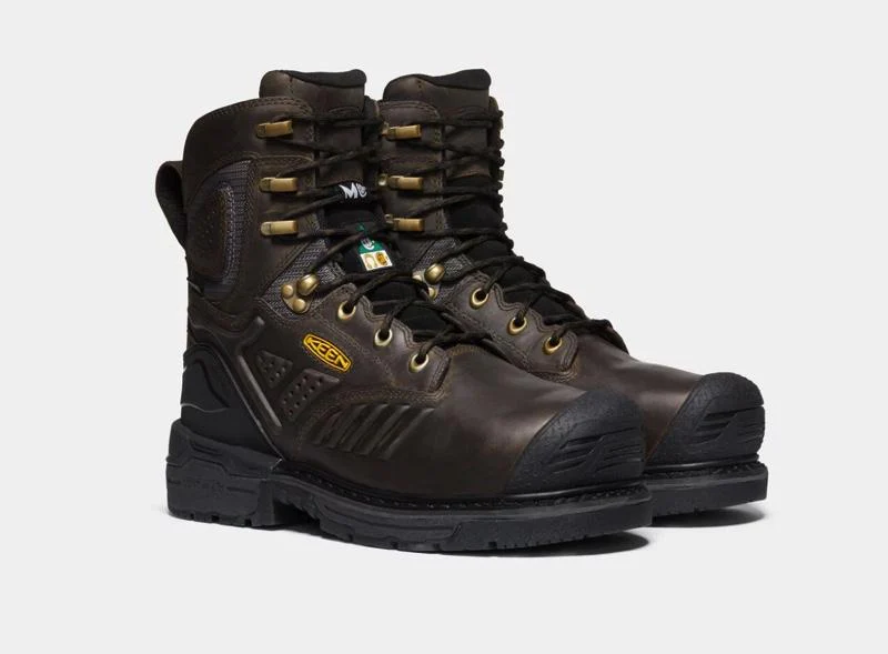 Botte de sécurité Keen Philadelphia de 20cm pour hommes à protecteur métatarsien interne 1022091 - noir/brun - Image 3