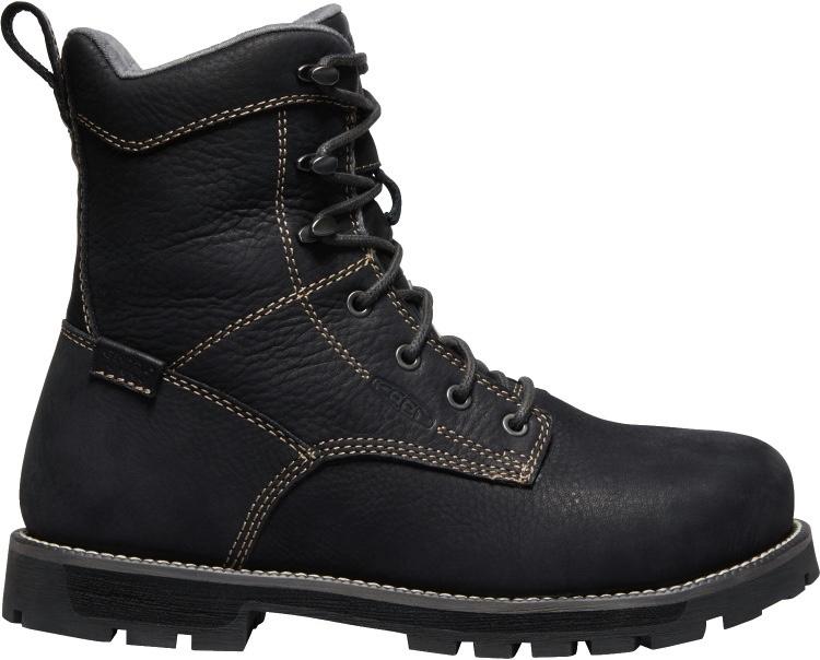 Botte de sécurité Keen Seattle de 8po pour femmes à embout d'acier 1022170 - Noir - Image 2