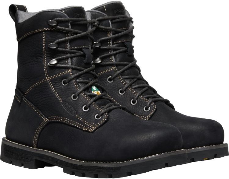 Botte de sécurité Keen Seattle de 8po pour femmes à embout d'acier 1022170 - Noir - Image 3