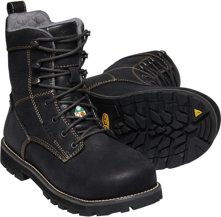 Botte de sécurité Keen Seattle de 8po pour femmes à embout d'acier 1022170 - Noir - Image 4