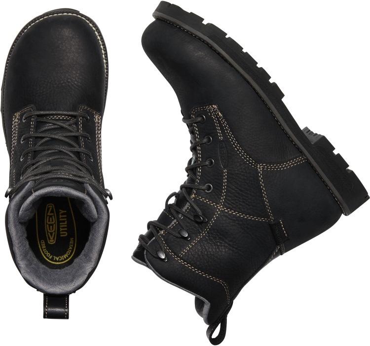Botte de sécurité Keen Seattle de 8po pour femmes à embout d'acier 1022170 - Noir - Image 5
