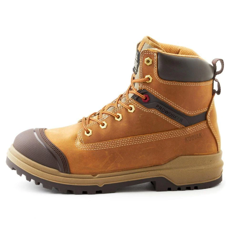 Botte de sécurité Kodiak ProWorker Master 6po pour hommes, à embout composite avec embout de protection - TAN - Image 3