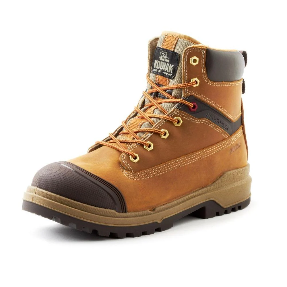 Botte de sécurité Kodiak ProWorker Master 6po pour hommes, à embout composite avec embout de protection - TAN - Image 4