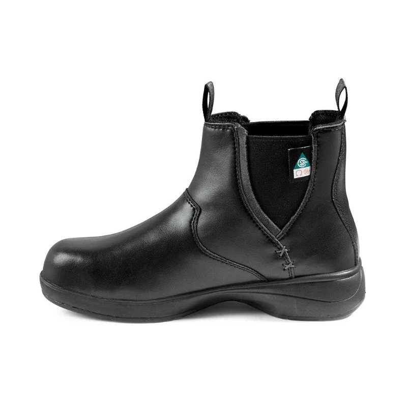 Botte de sécurité Maberly Chelsea de 15 cm pour femmes, à embout d'acier - noir - Image 3