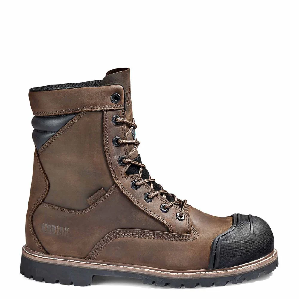 Botte de sécurité McKinney Kodiak M.U.T imperméable de 8po pour hommes, à cap de composite KD0A4TEPDBX - brun - Image 2