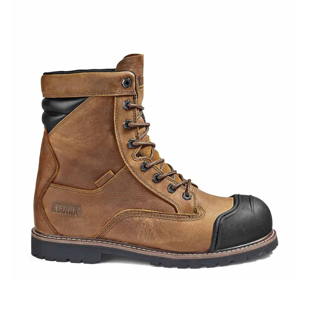 Botte de sécurité McKinney Kodiak M.U.T imperméable de 8po pour hommes, à cap de composite KD0A4TEPFWE - brun - Image 2