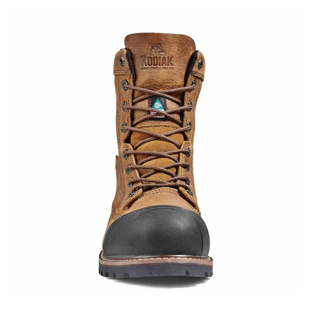 Botte de sécurité McKinney Kodiak M.U.T imperméable de 8po pour hommes, à cap de composite KD0A4TEPFWE - brun - Image 4