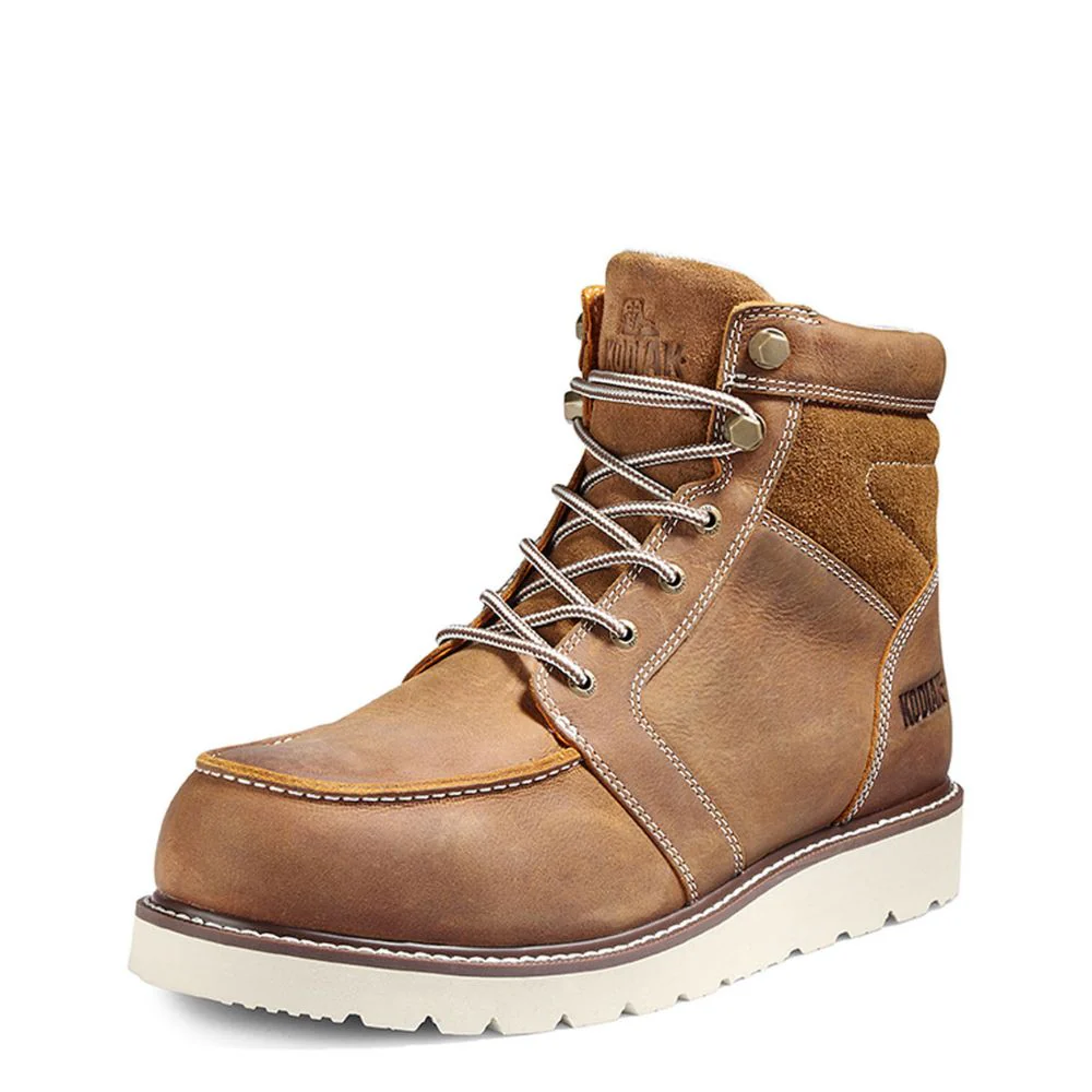 Botte de sécurité McKinney Kodiak semelle compensée de 6po pour hommes, à cap de composite KD0A834QFWE - brun - Image 2