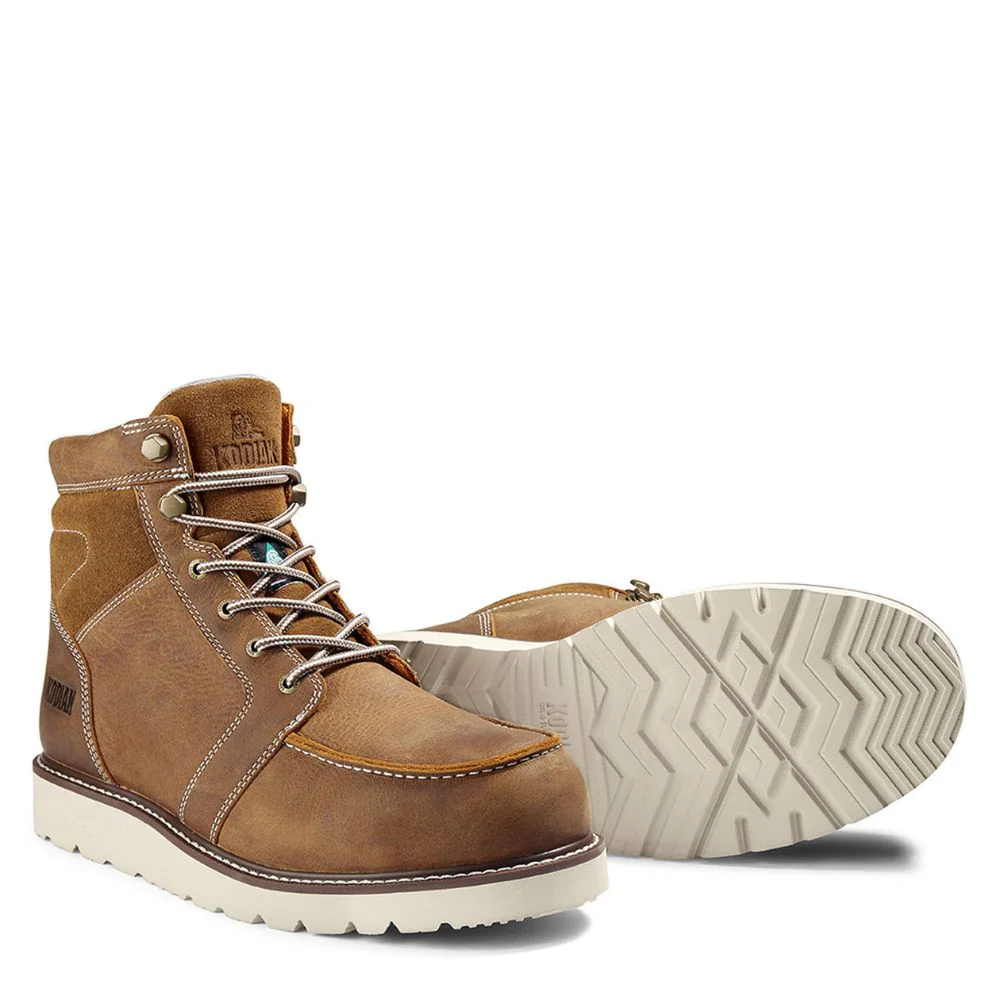Botte de sécurité McKinney Kodiak semelle compensée de 6po pour hommes, à cap de composite KD0A834QFWE - brun - Image 5