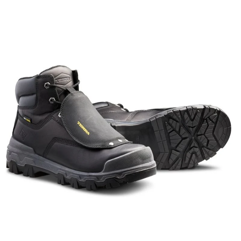 Botte de sécurité Sentry 2020 Terra pour hommes de 15cm, à embout composite avec Metguard externe - Noir - Image 3