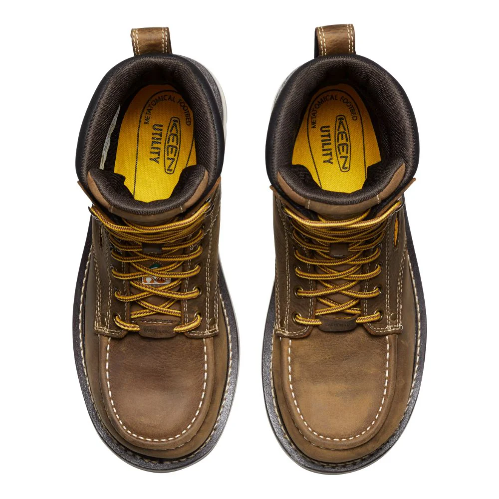 Botte de sécurité Talon 90° Cincinatti Keen de 20cm pour hommes, à embout Composite 1028288 - Image 8