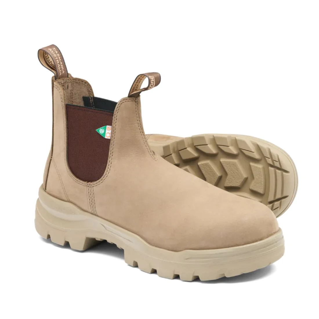 Botte de sécurité unisexe à embout composite Blundstone Rotoflex 8303 - Pierre - Image 4