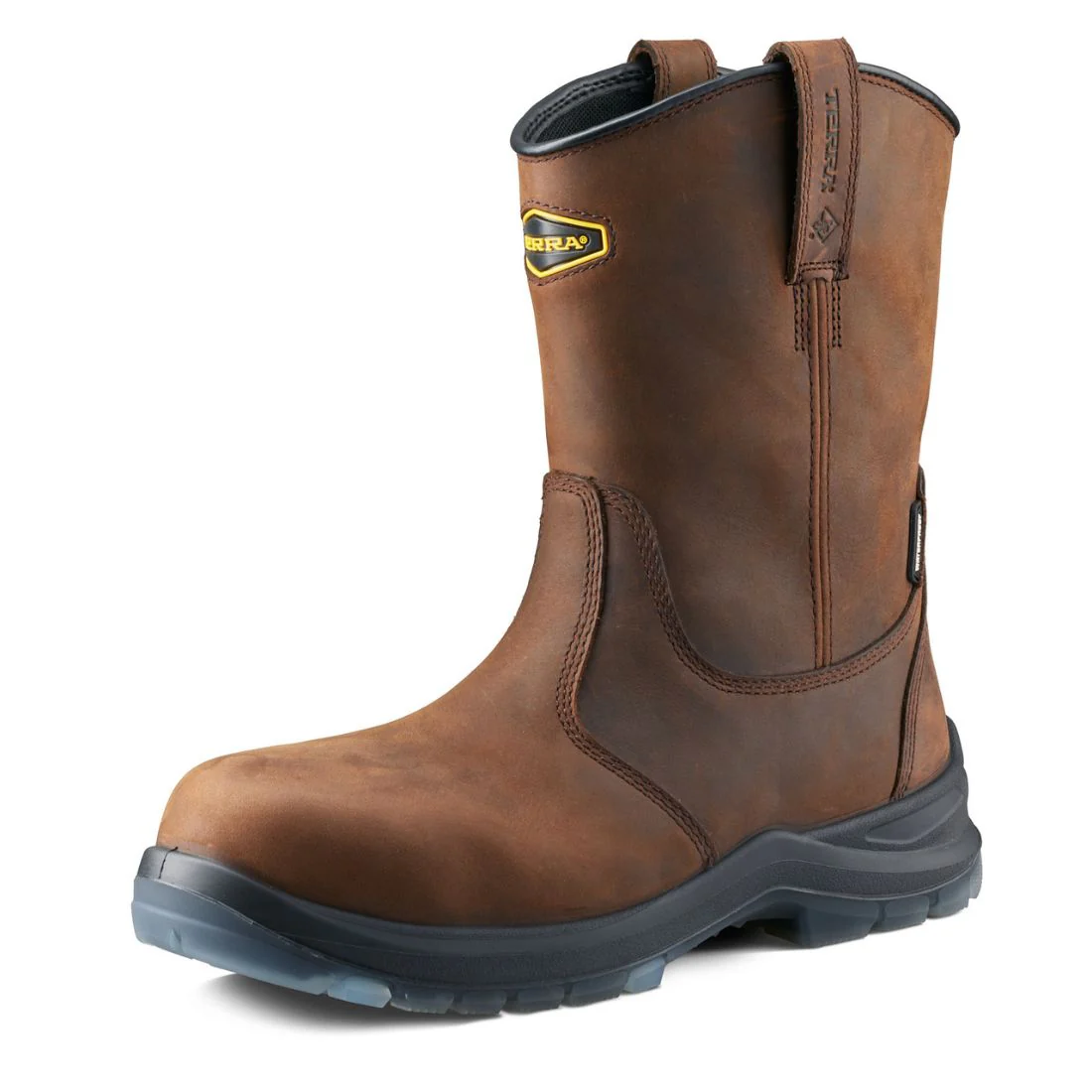 Botte de travail Terra Murphy à enfiler CSA imperméable unisexe de 8 po à bout composite 1283DB - Image 4