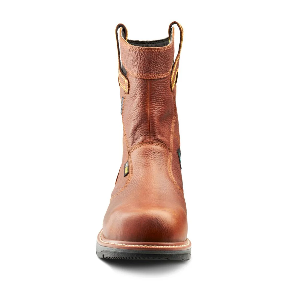 Botte de travail à enfiler CSA imperméable unisexe Terra Patton de 8 po à bout en alliage avec protection interne MET TR0A4TCCBRN - Image 8