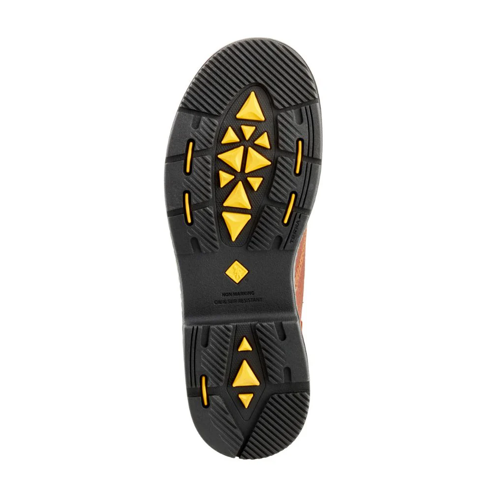 Botte de travail à enfiler CSA imperméable unisexe Terra Patton de 8 po à bout en alliage avec protection interne MET TR0A4TCCBRN - Image 9