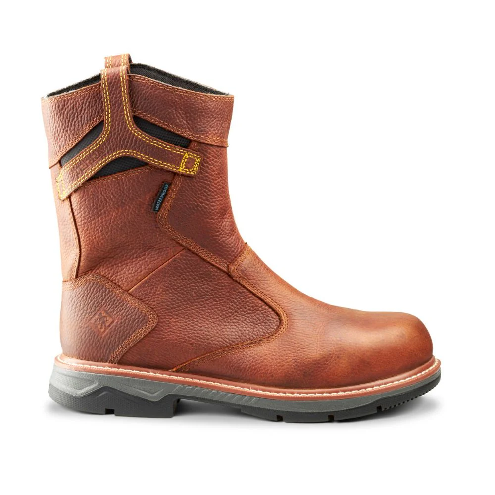 Botte de travail à enfiler CSA imperméable unisexe Terra Patton de 8 pouces à cap d'acier TR0A4TCBBRN - Image 2