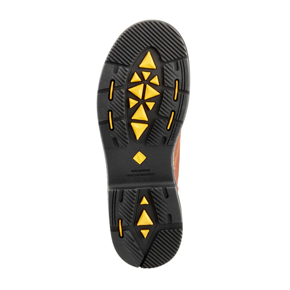 Botte de travail à enfiler CSA imperméable unisexe Terra Patton de 8 pouces à cap d'acier TR0A4TCBBRN - Image 9