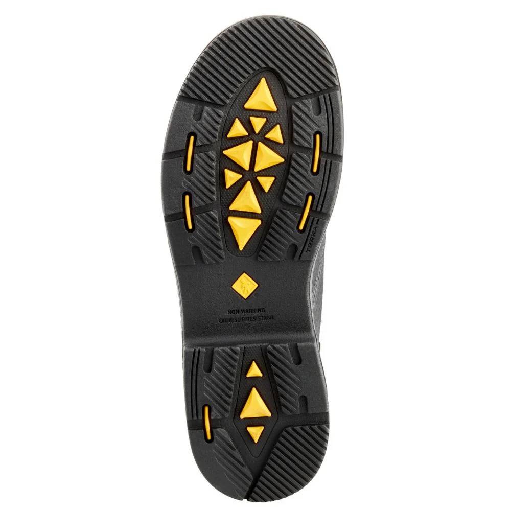 Botte de travail à enfiler CSA imperméable unisexe Terra Patton de 8 pouces à cap d'acier TR0A4TCBBLK - Image 10