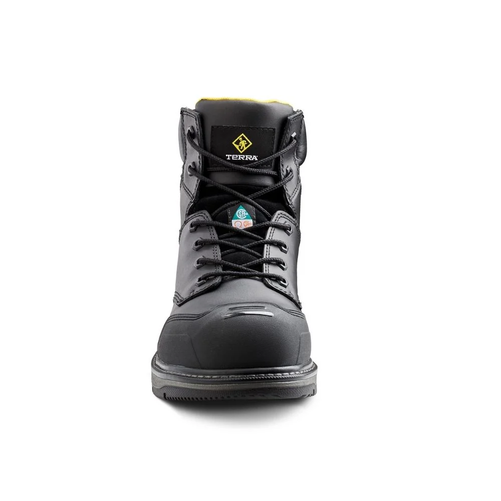 Botte de travail CSA Patton Terra de 6 po unisex, à cap d'acier TR0A4NS6BLK - noir - Image 3