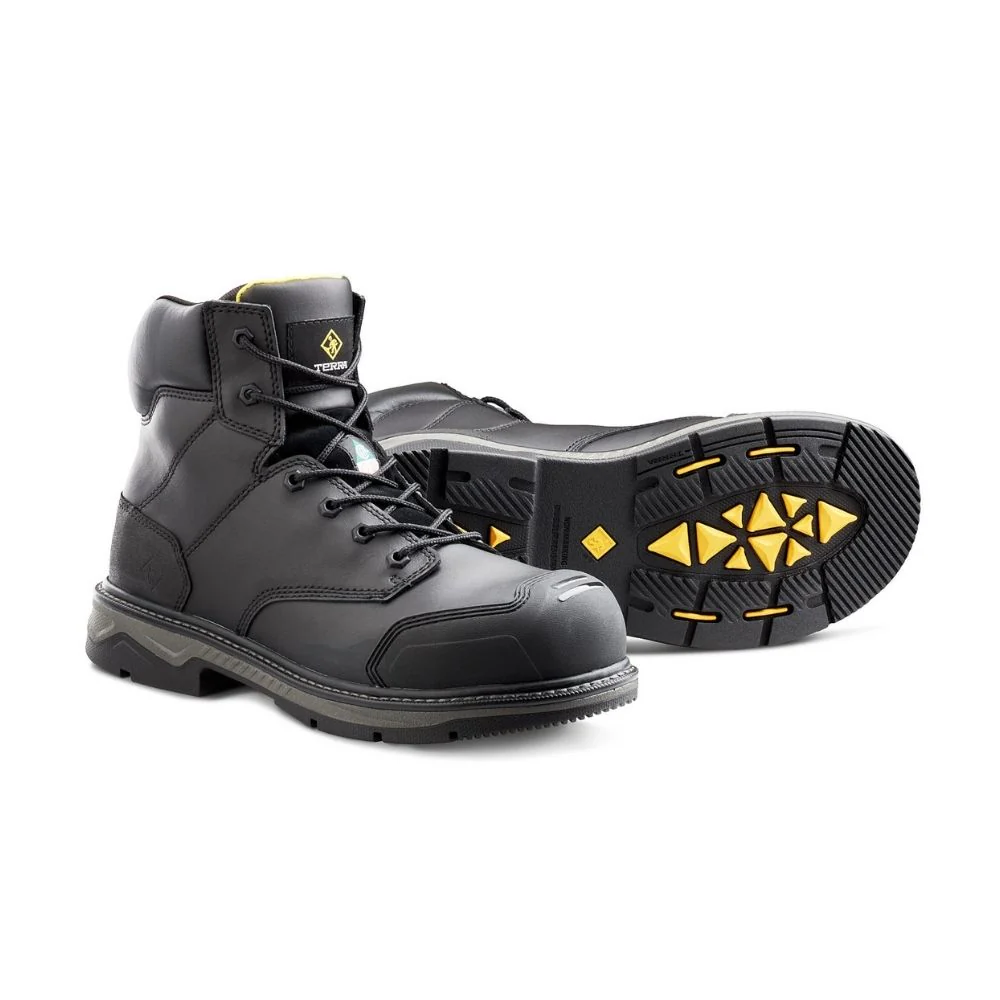 Botte de travail CSA Patton Terra de 6 po unisex, à cap d'acier TR0A4NS6BLK - noir - Image 8