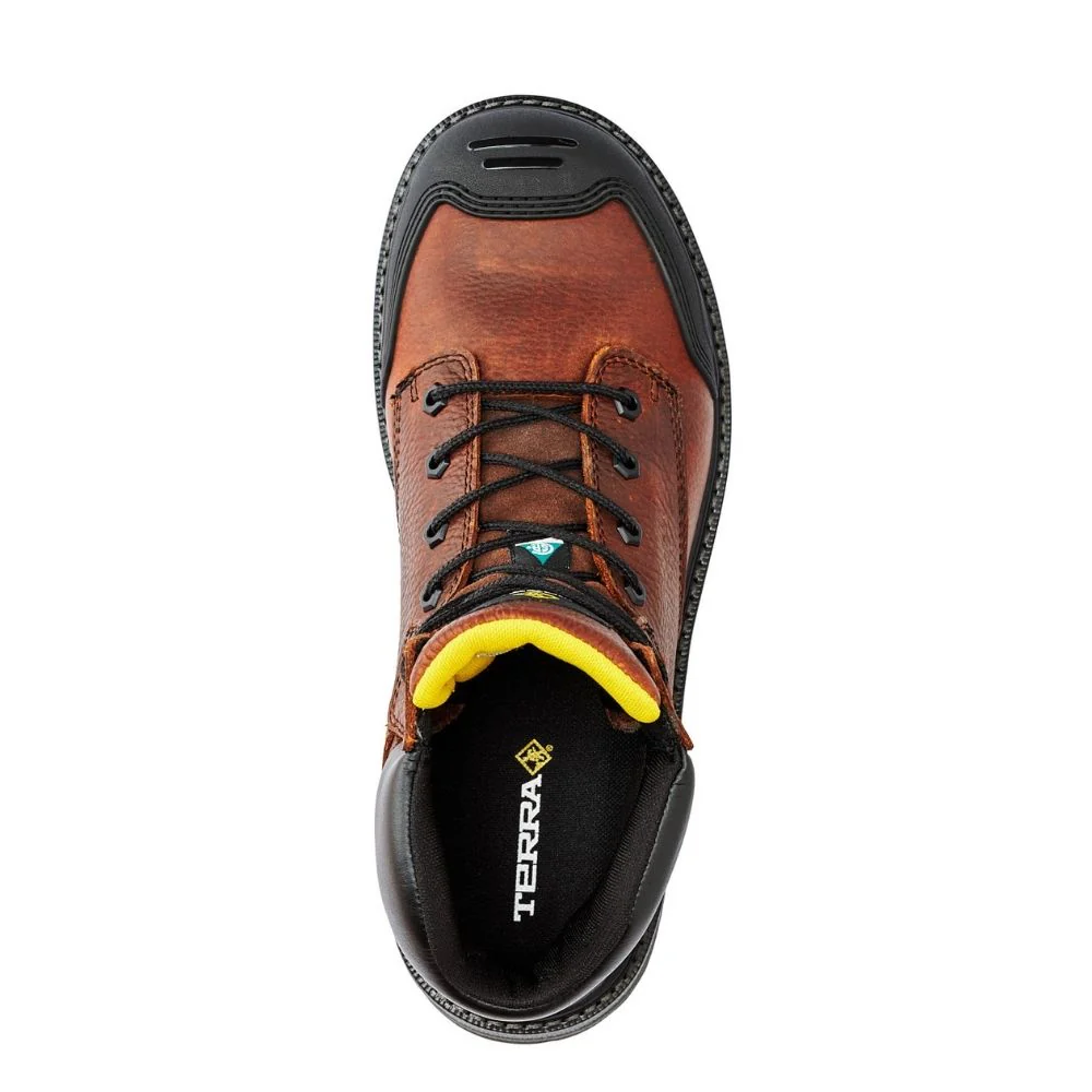 Botte de travail CSA Patton Terra de 6 po unisex, à cap d'acier TR0A4NS6BRN - Brun - Image 6