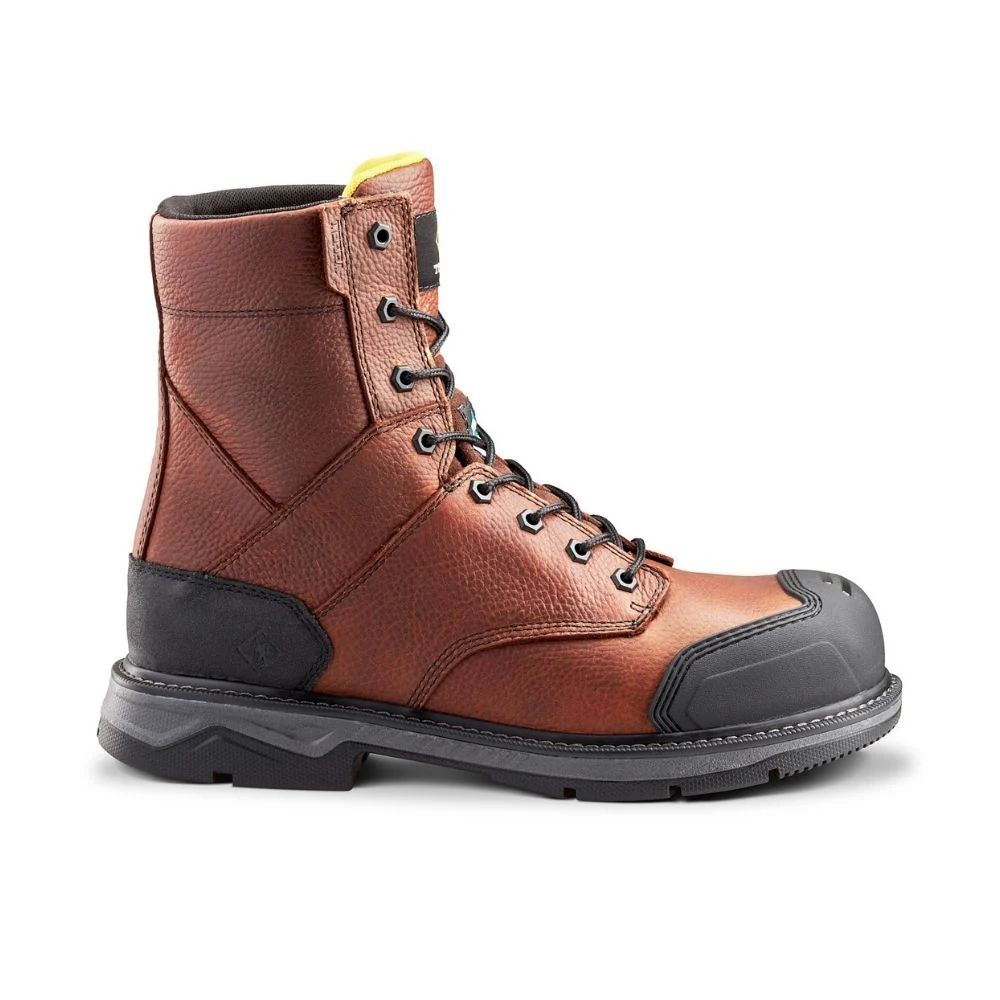 Botte de travail CSA Patton Terra de 8 po unisex, à cap d'acier TR0A4NS5BRN - Brun - Image 3