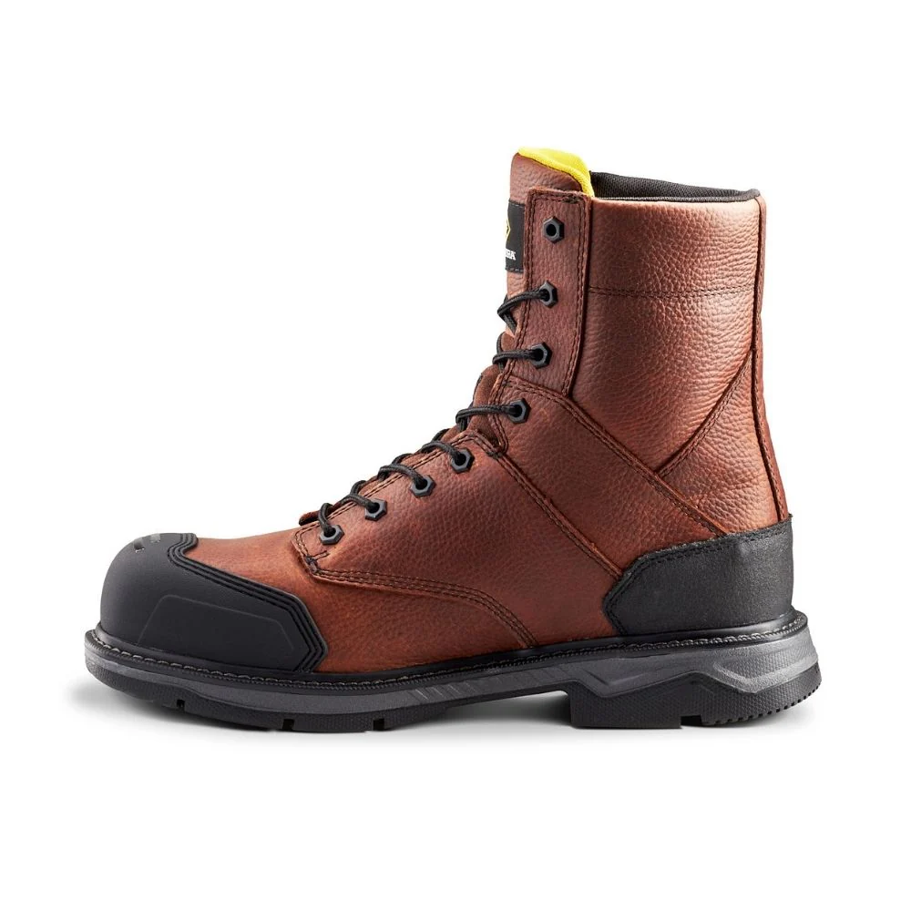 Botte de travail CSA Patton Terra de 8 po unisex, à cap d'acier TR0A4NS5BRN - Brun - Image 4
