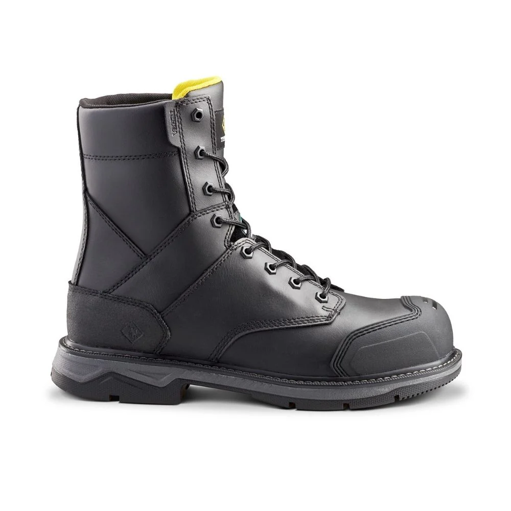 Botte de travail CSA Patton Terra de 8 po unisex, à cap d'acier TR0A4NS5BLK - Noir - Image 3