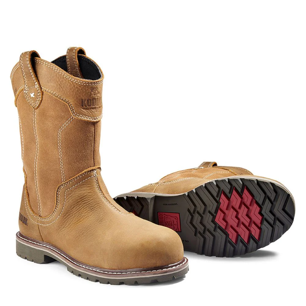 Botte de travail en cuir à bout composite Kodiak Bralorne pour femmes KD0A8354FWE - Blé - Image 8
