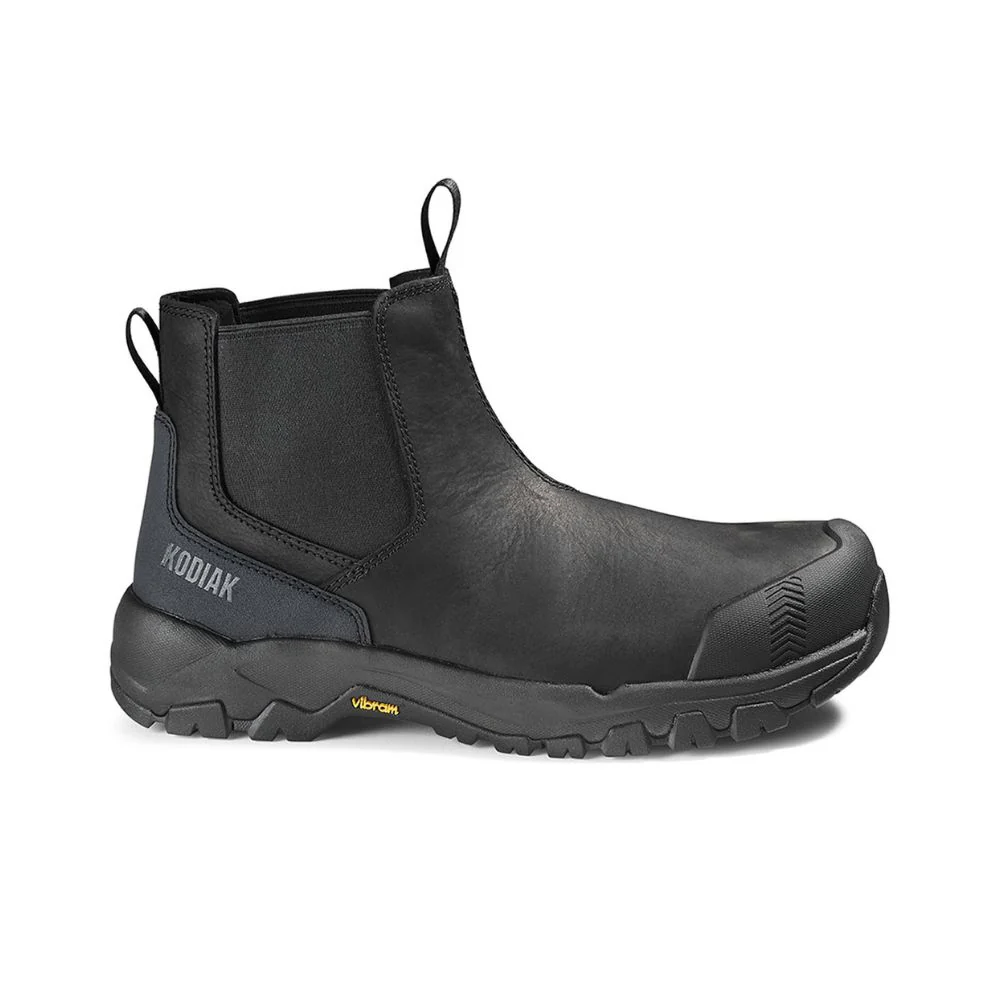 Botte de travail enfiler Quest Bound Kodiak 6 po pour hommes à cap de composite KD0A4THNBLK - Noir - Image 2