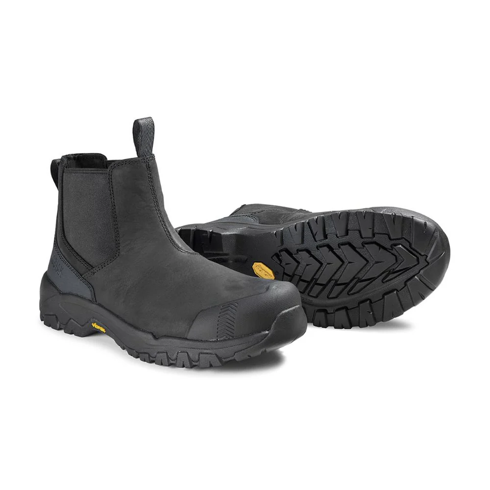 Botte de travail enfiler Quest Bound Kodiak 6 po pour hommes à cap de composite KD0A4THNBLK - Noir - Image 8