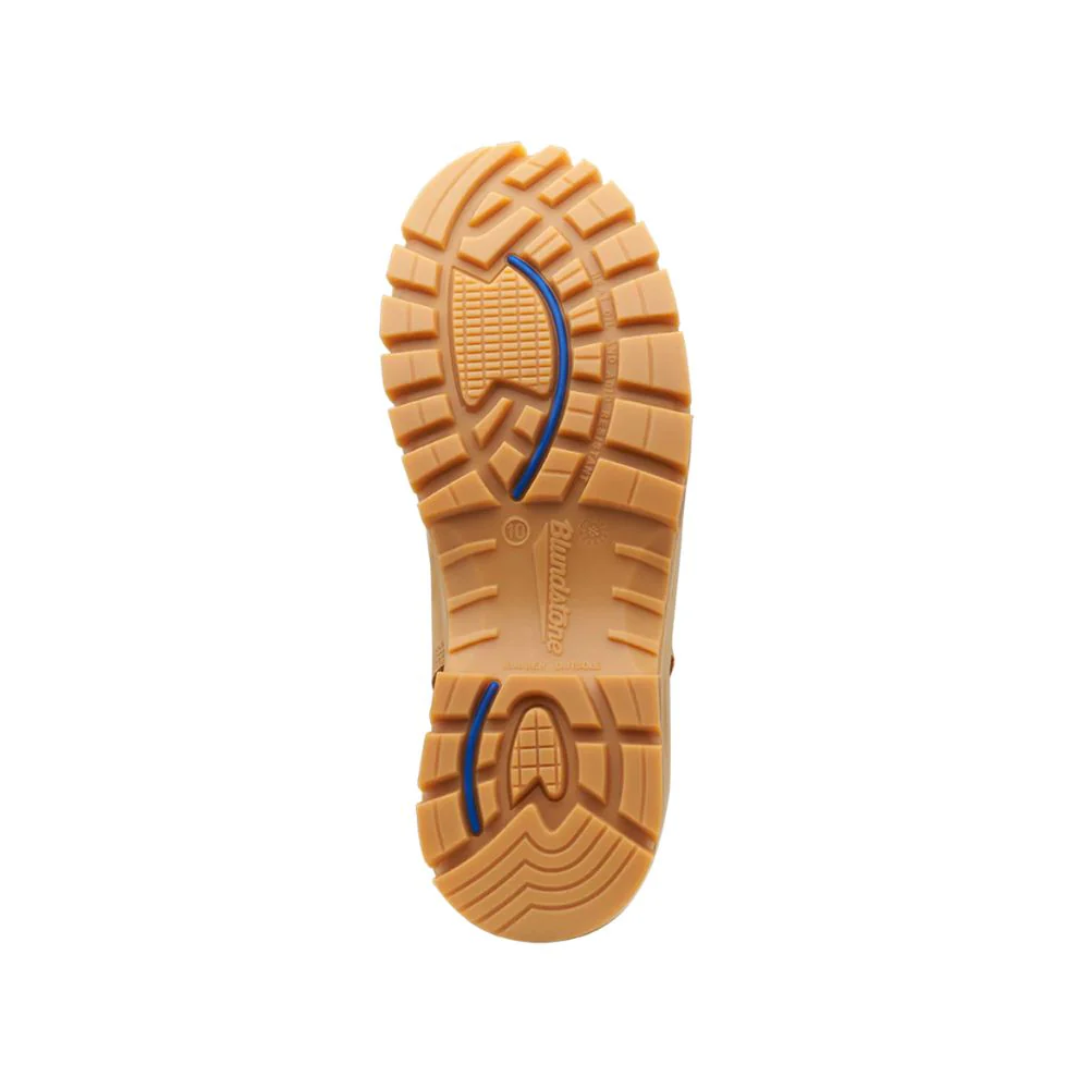 Botte de travail et de sécurité Blundstone 960 XFR unisexe à enfiler avec cap d'acier - Tan - Image 4