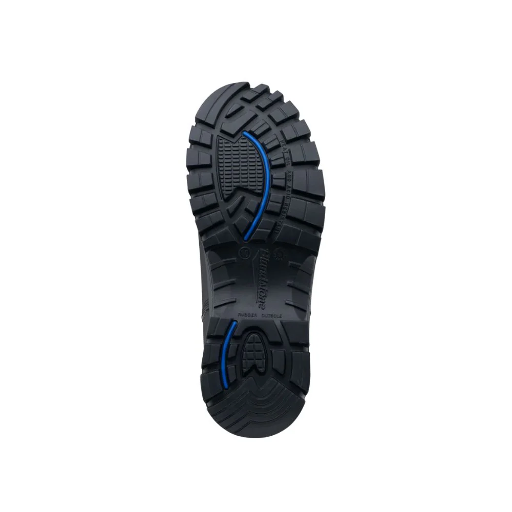 Botte de travail et de sécurité Blundstone 968 XFR unisexe à enfiler avec cap d'acier - Noir - Image 5