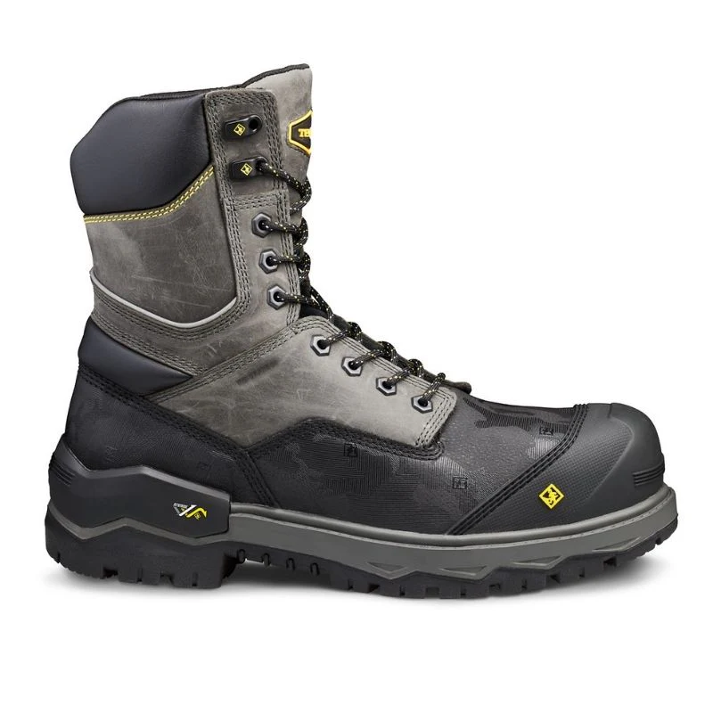 Botte de travail imperméable CSA Gantry Terra de 8po pour hommes, à cap de composite TR0A4NRQGYX - Gris - Image 3