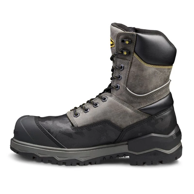 Botte de travail imperméable CSA Gantry Terra de 8po pour hommes, à cap de composite TR0A4NRQGYX - Gris - Image 4