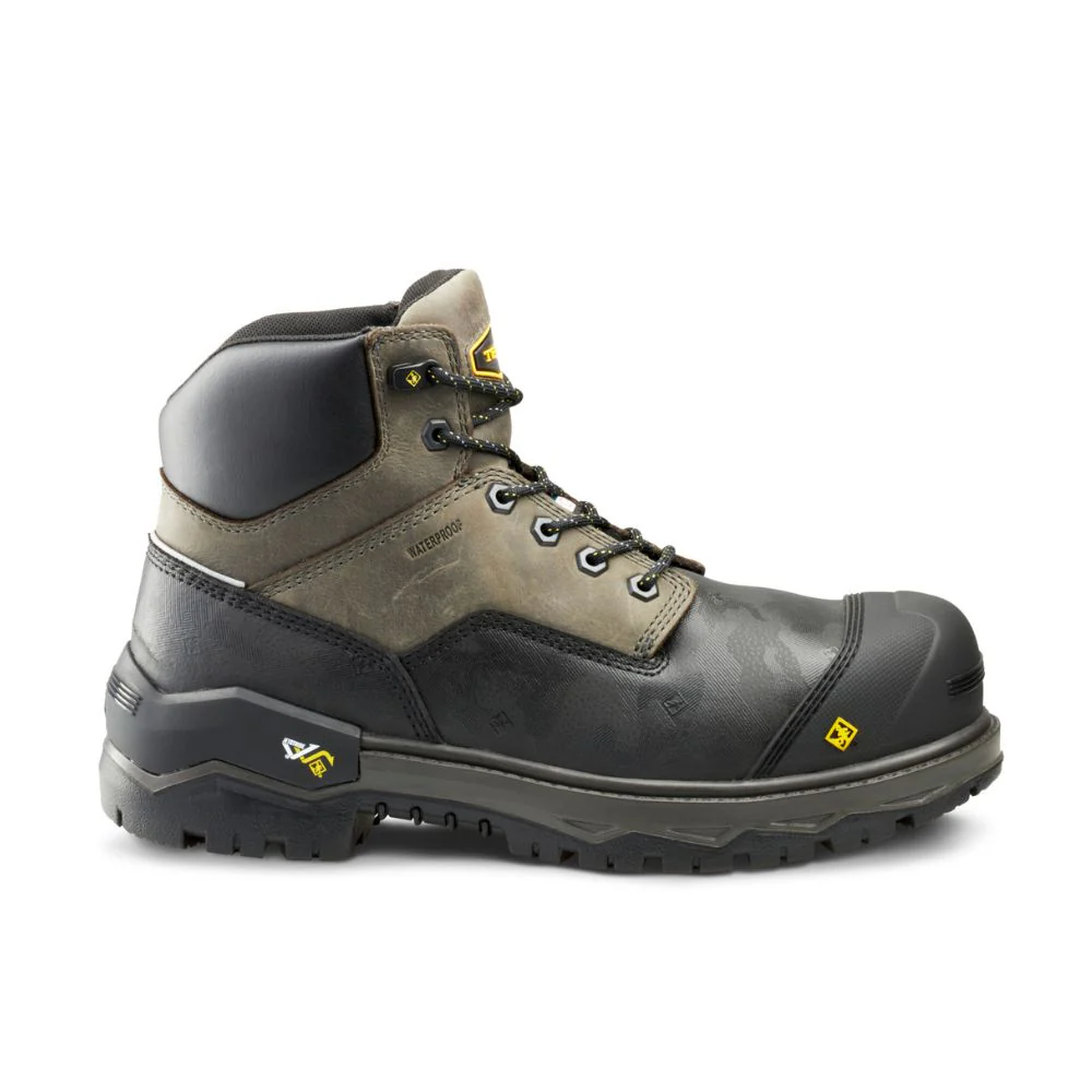 Botte de travail imperméable CSA Gantry Terra de 6po cm pour hommes, à cap de composite TR0A4T8VGYX - Gris - Image 2