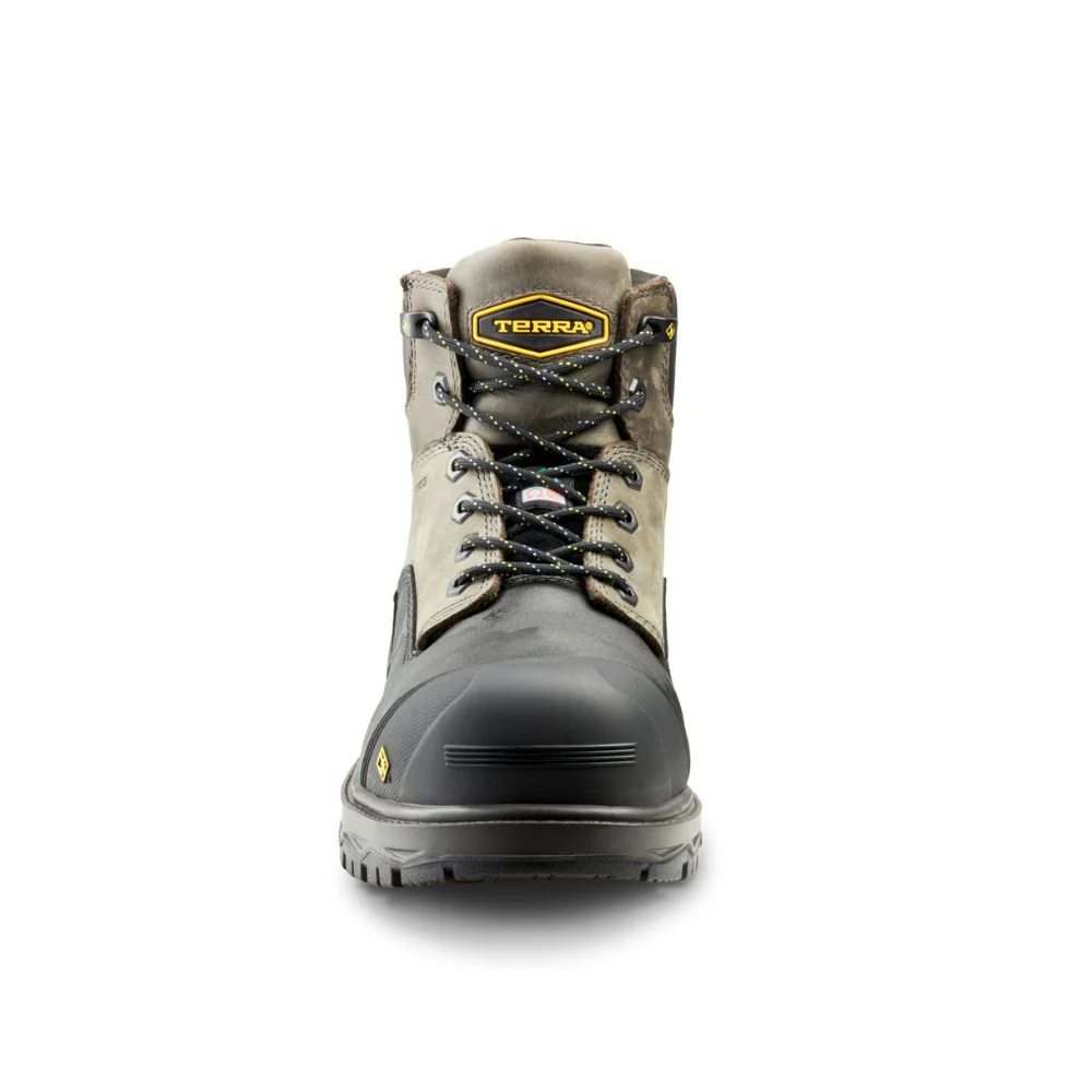 Botte de travail imperméable CSA Gantry Terra de 6po cm pour hommes, à cap de composite TR0A4T8VGYX - Gris - Image 5