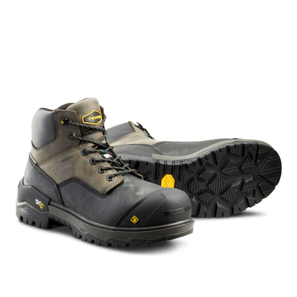 Botte de travail imperméable CSA Gantry Terra de 6po cm pour hommes, à cap de composite TR0A4T8VGYX - Gris - Image 8