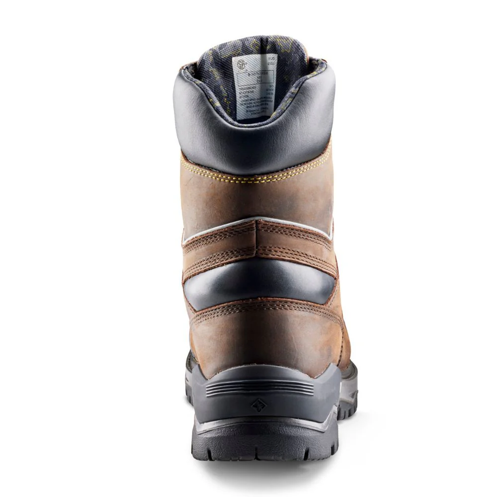 Botte de travail imperméable d'hiver Gantry LXI Terra de 8po pour hommes, à cap de composite TR0A8398DBX - Brun - Image 10