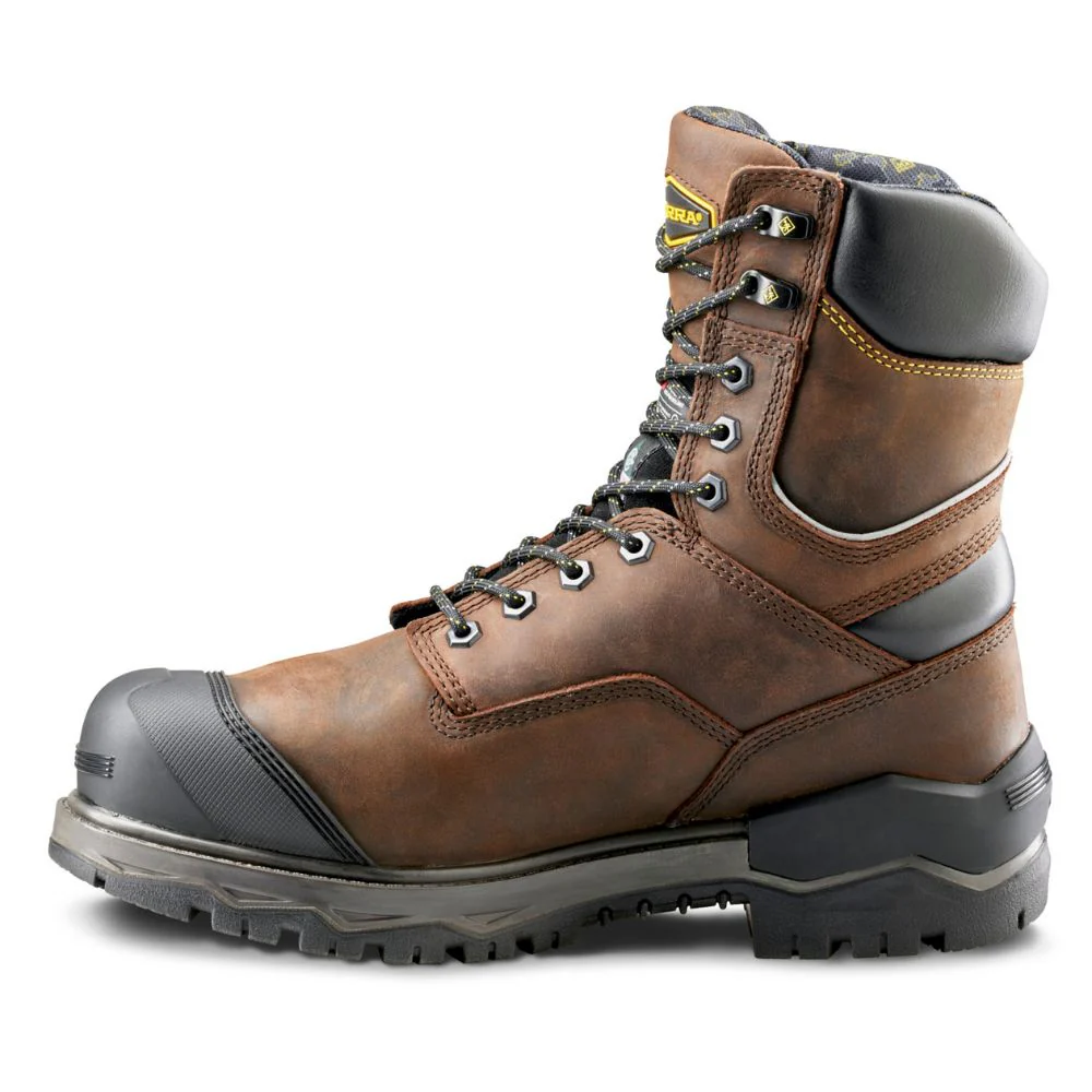 Botte de travail imperméable d'hiver Gantry LXI Terra de 8po pour hommes, à cap de composite TR0A8398DBX - Brun - Image 5