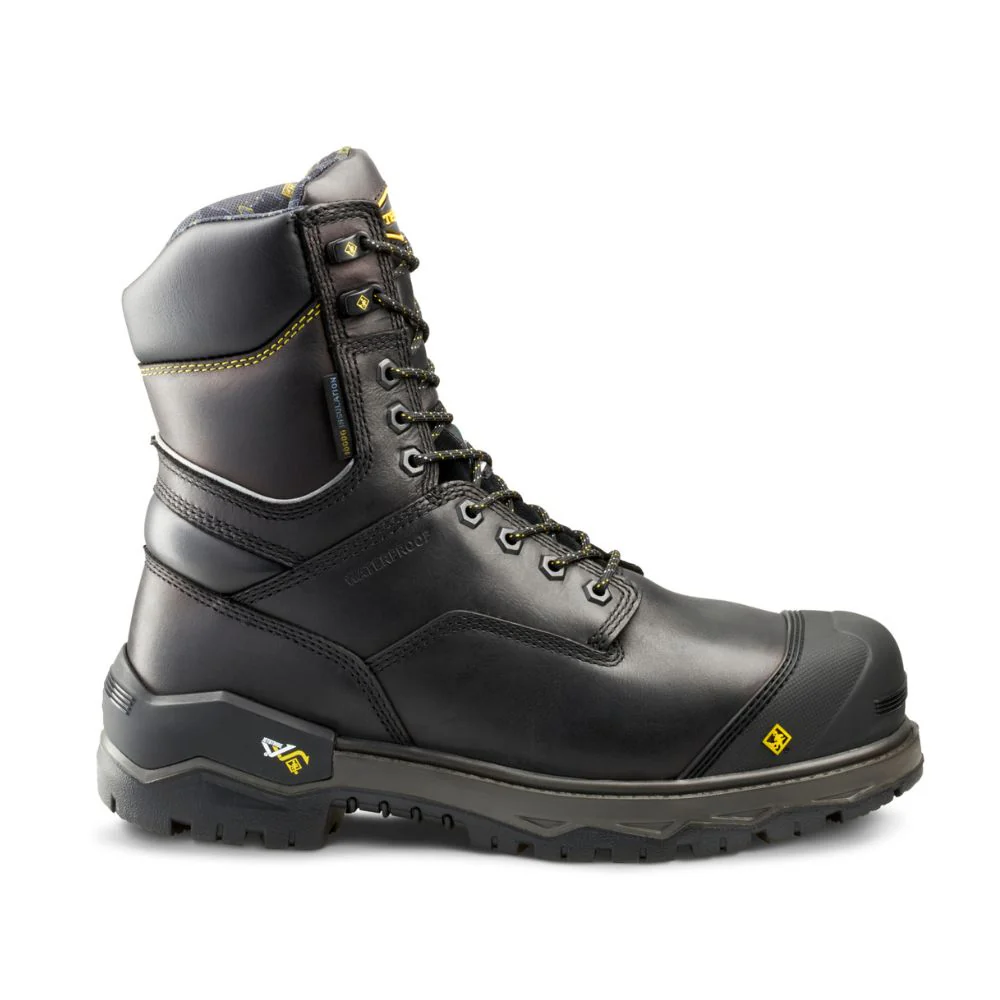 Botte de travail imperméable d'hiver Gantry LXI Terra de 8po pour hommes, à cap de composite TR0A4TAXBLK - Image 2