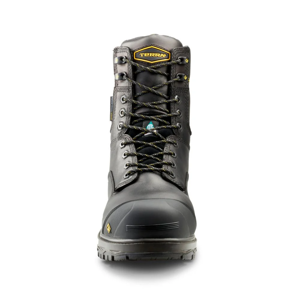 Botte de travail imperméable d'hiver Gantry LXI Terra de 8po pour hommes, à cap de composite TR0A4TAXBLK - Image 6