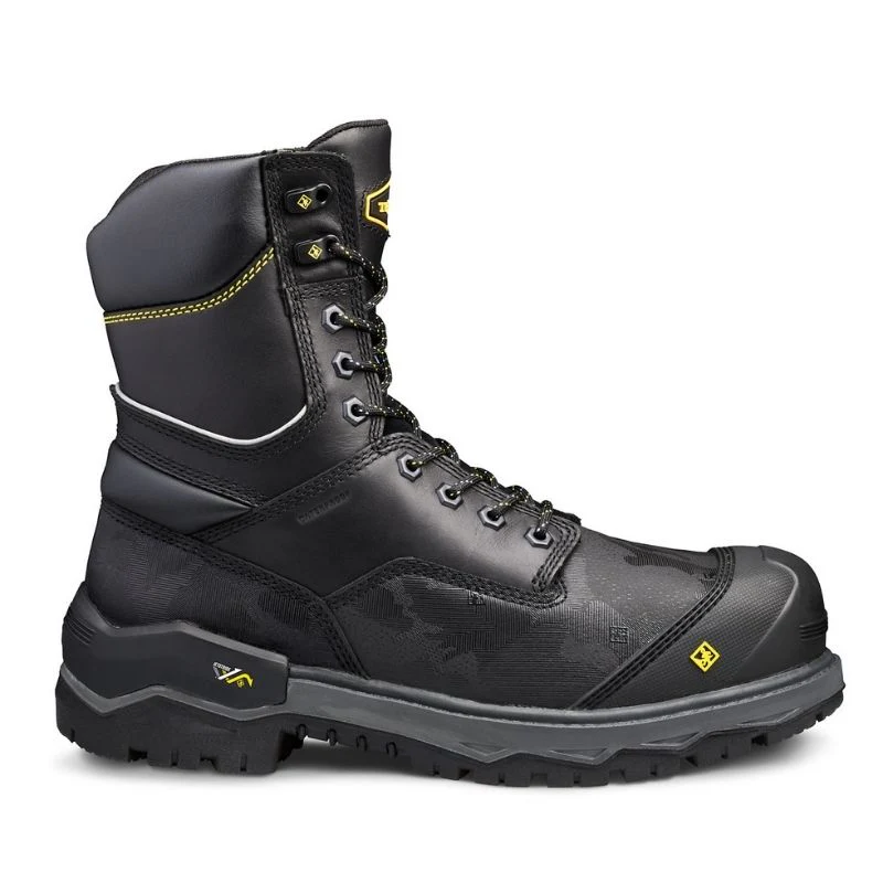Botte de travail imperméable Gantry Terra de 8po pour hommes, à cap de composite TR0A4NRQBLK - Noir - Image 3