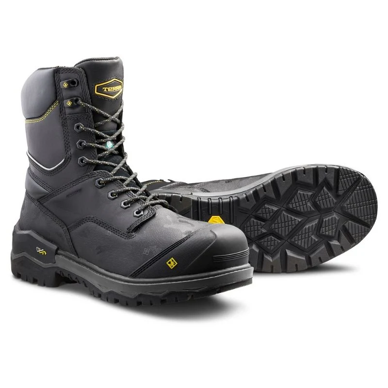 Botte de travail imperméable Gantry Terra de 8po pour hommes, à cap de composite TR0A4NRQBLK - Noir - Image 8