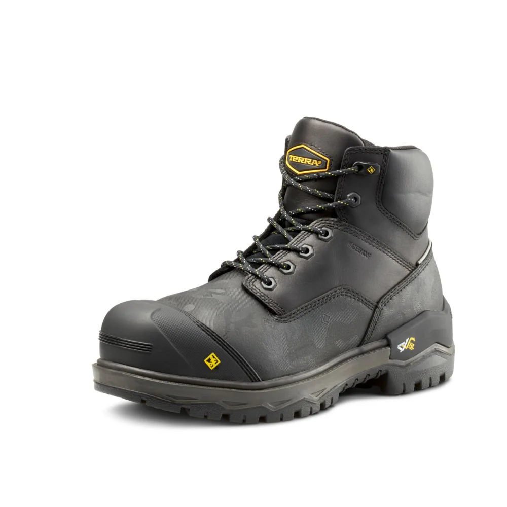 Botte de travail imperméable Gantry Terra de 6po pour hommes, à cap de composite TR0A4T8VBLK - Noir - Image 6