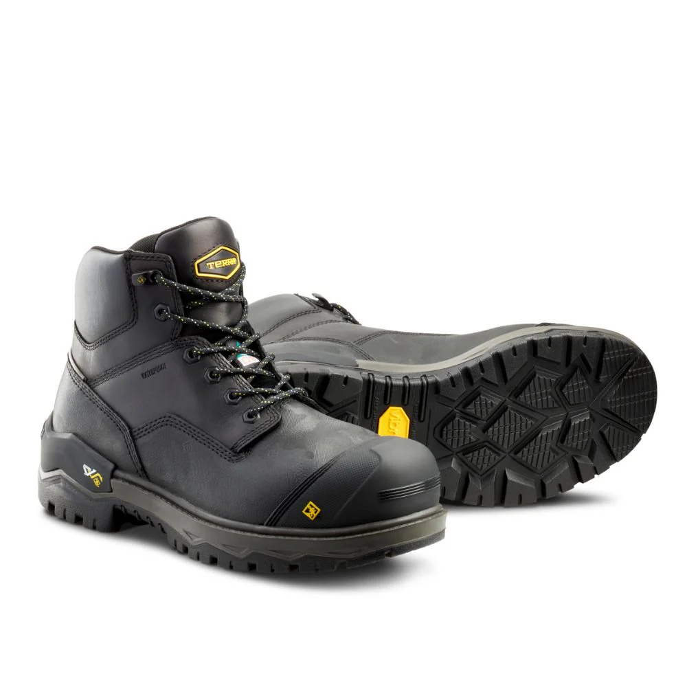Botte de travail imperméable Gantry Terra de 6po pour hommes, à cap de composite TR0A4T8VBLK - Noir - Image 8