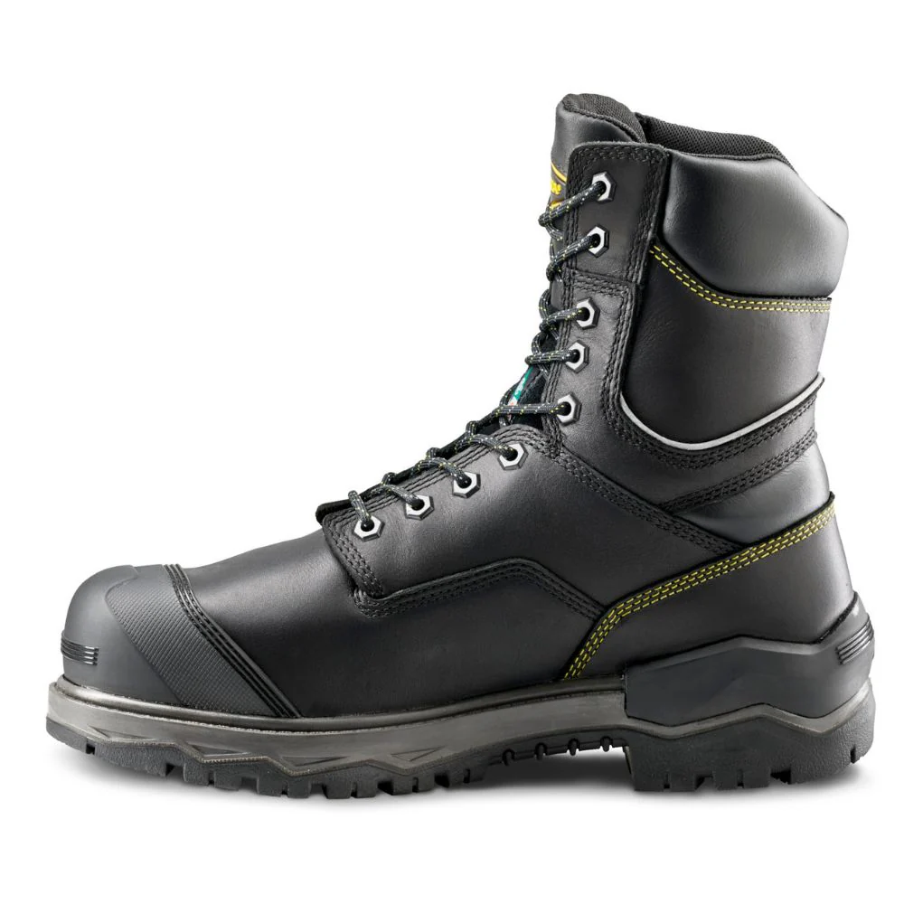 Botte de travail imperméable Gantry Terra de 8po pour hommes avec protection MET interne, à cap de composite TR0A839CBLK - Noir - Image 5