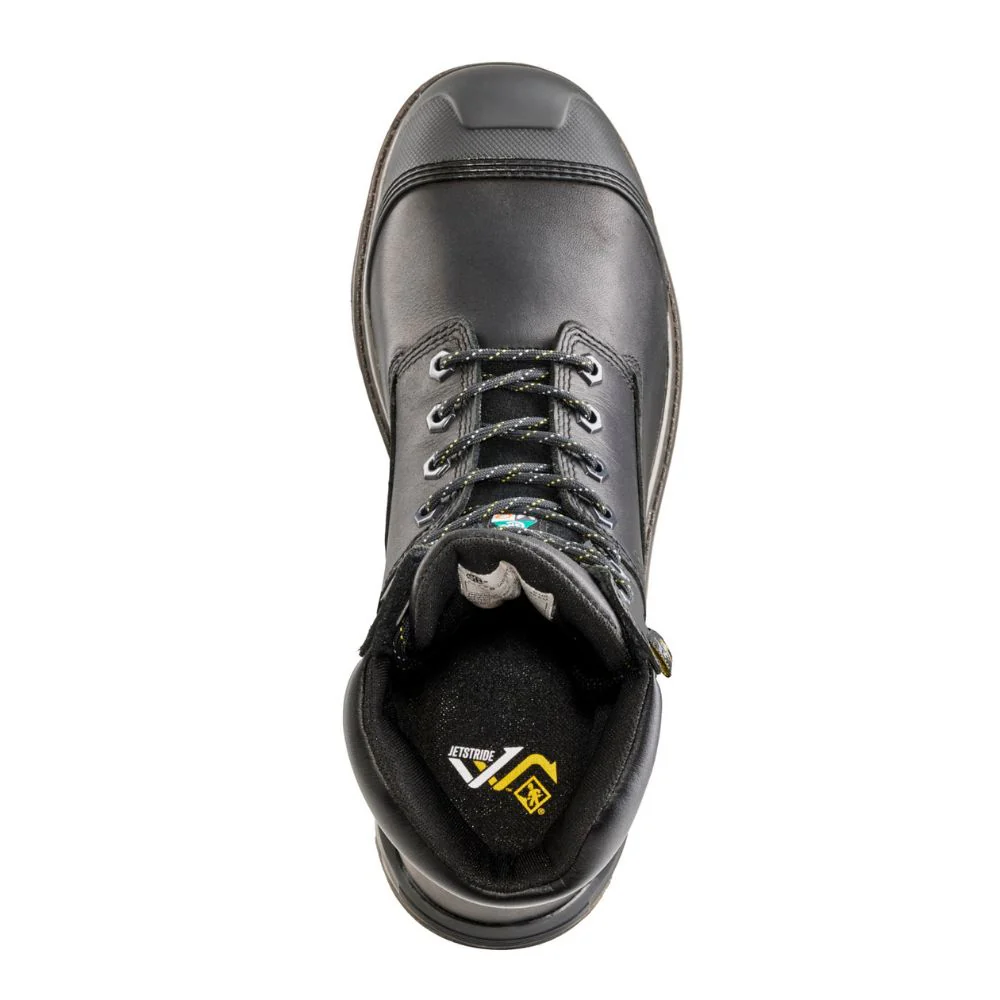 Botte de travail imperméable Gantry Terra de 8po pour hommes avec protection MET interne, à cap de composite TR0A839CBLK - Noir - Image 9