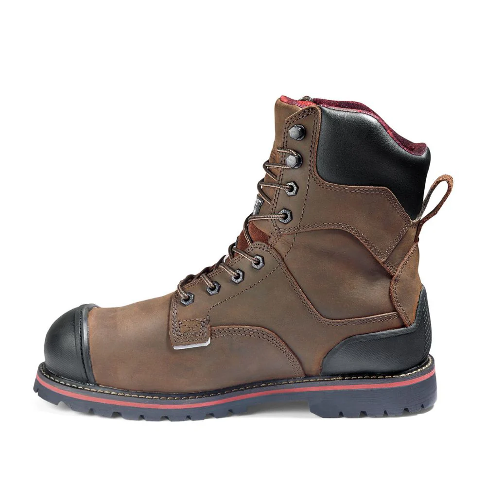Botte de travail imperméable isolé Kodiak Widebody de 8 po à bout composite pour hommes KD0A8353DBX - Brun - Image 4